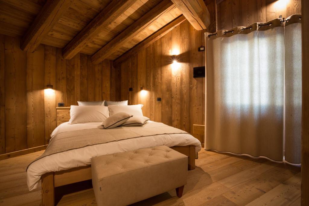 Postel nebo postele na pokoji v ubytování Lavarets Chambres d’Hôtes