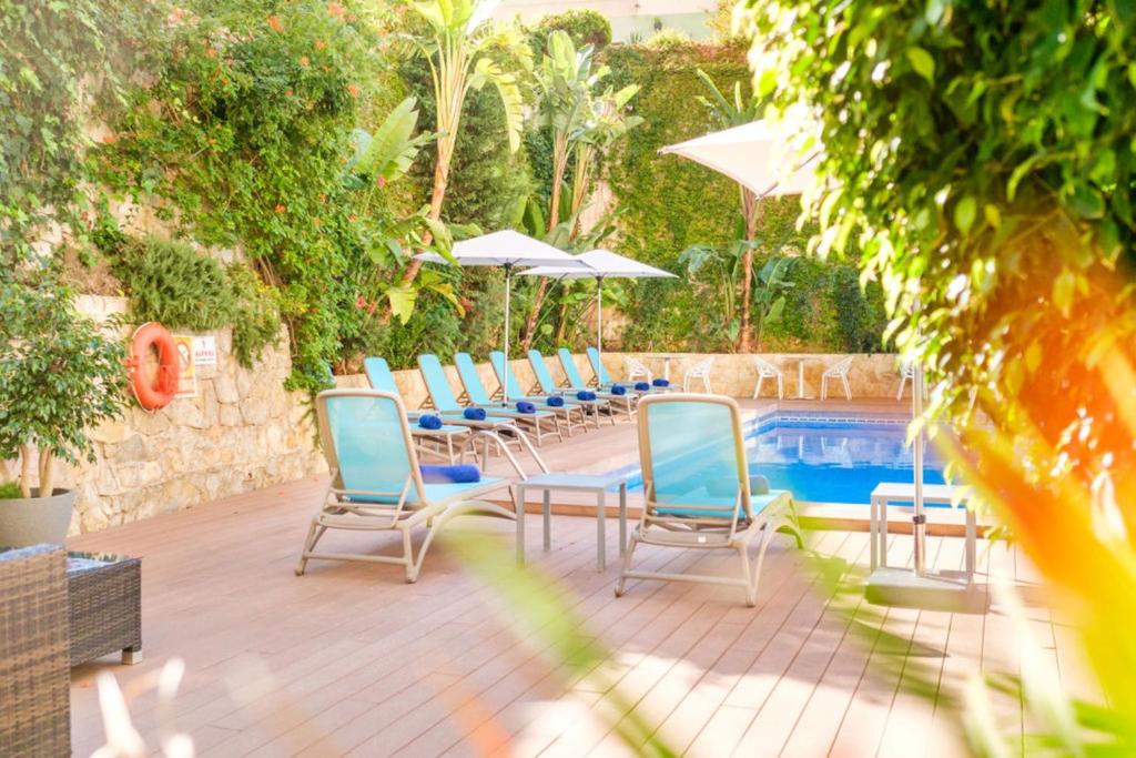 Zahrada ubytování Hotel Agua Beach "Adults only"