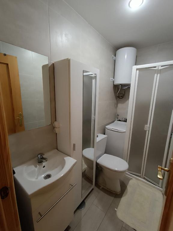 Kúpeľňa v ubytovaní Céntrico estudio en Granada