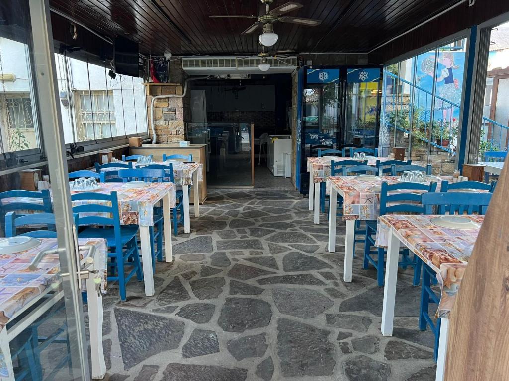 Restaurace v ubytování Gokceada Marmaros Butik Otel