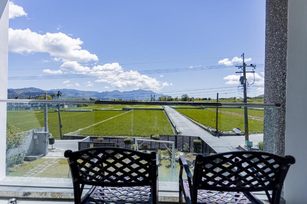 漫步月眉民宿 - Sala Quadrupla Con Vista In Montagna