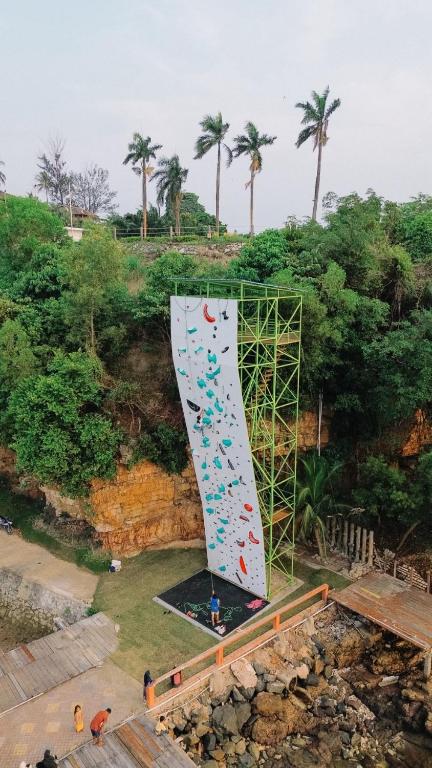 Zahrada ubytování KTM Resort Batam