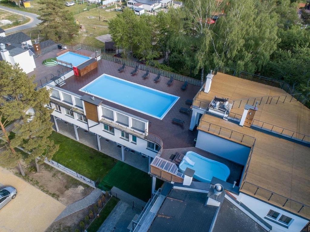 Budova, v ktorej sa dovolenkový dom nachádza
