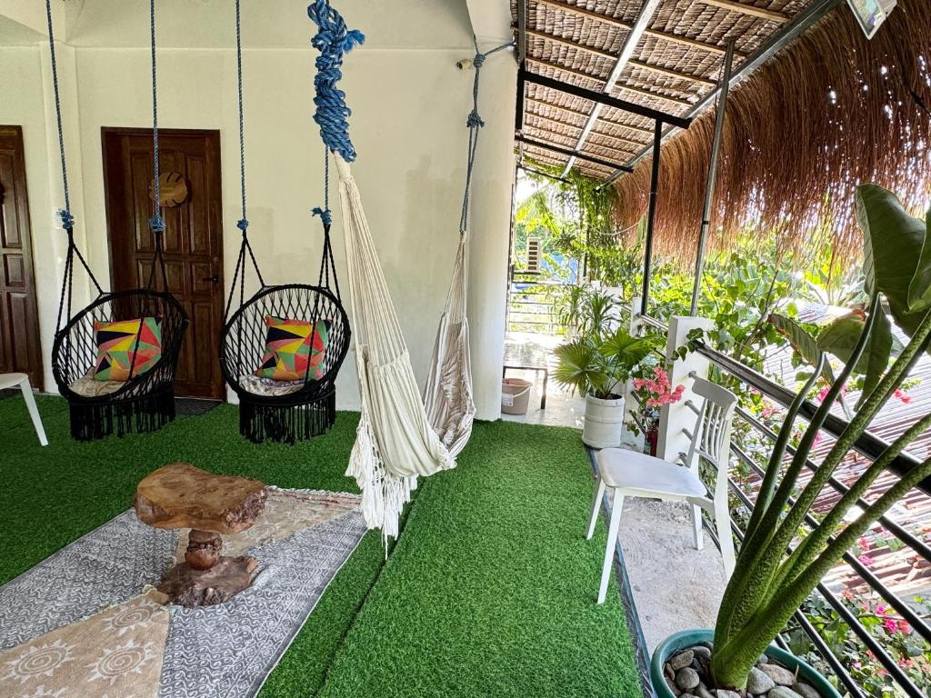 Zahrada ubytování Mahajab Homestay SIARGAO