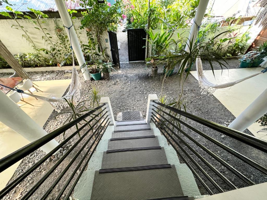 Balkón nebo terasa v ubytování Mahajab Homestay SIARGAO