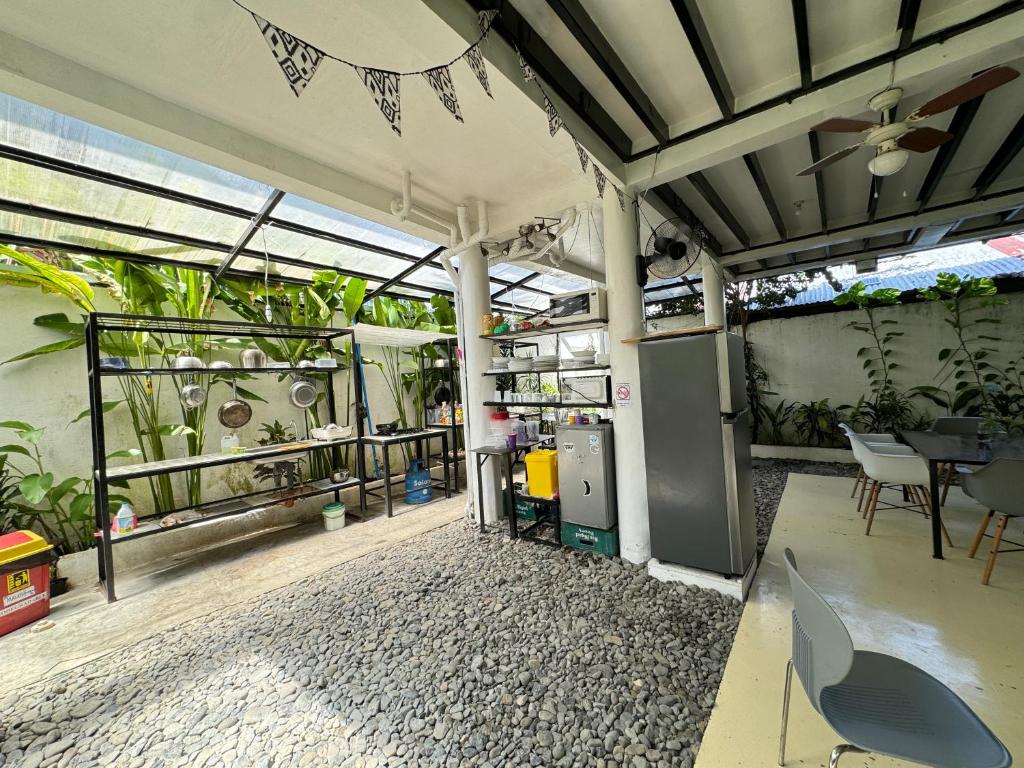 Balkón nebo terasa v ubytování Mahajab Homestay SIARGAO