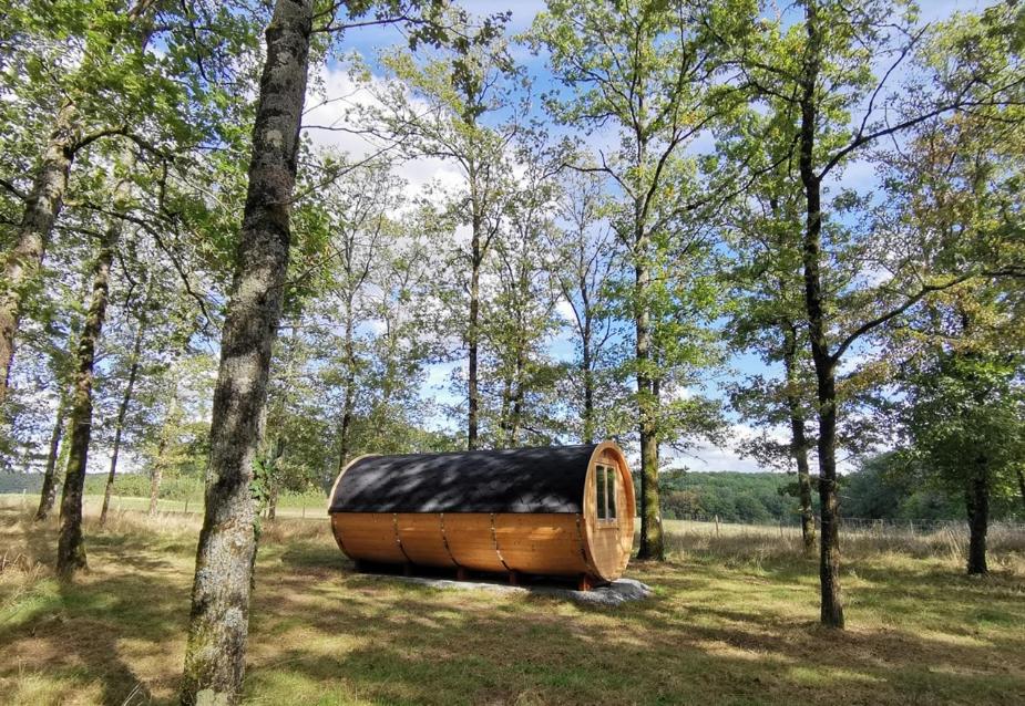Příroda nedaleko luxury tent
