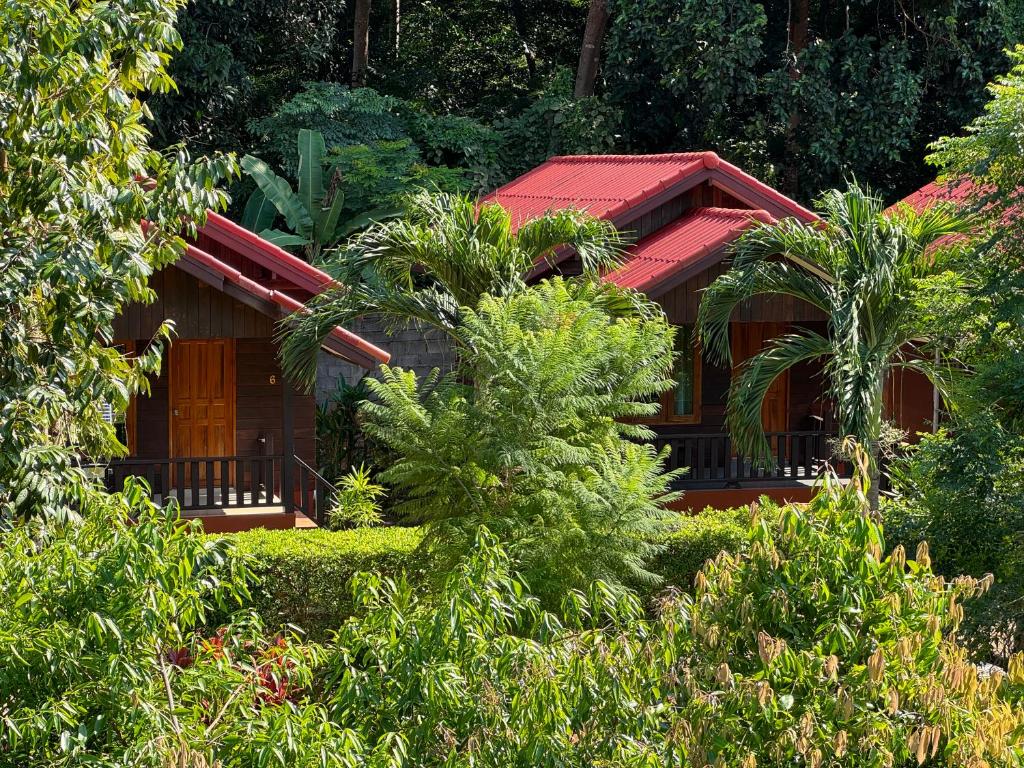 Zahrada ubytování Samed Garden Resort