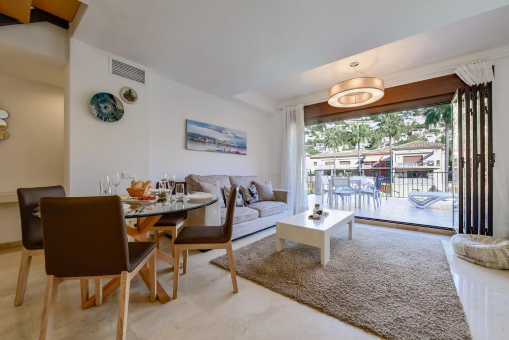 Khu vực ghế ngồi tại Apartment Harmony