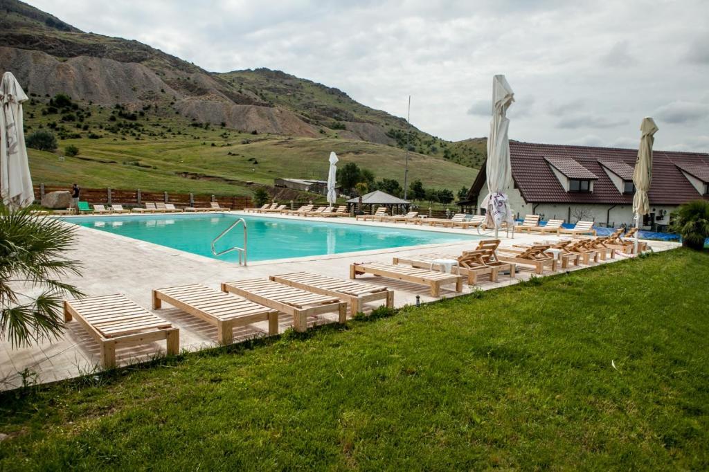 Bazén v ubytování Relax nebo v jeho okolí