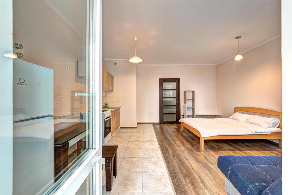 Apartment Voskresenska 18 , Парковые Озера - Studio Avec Canapé-lit