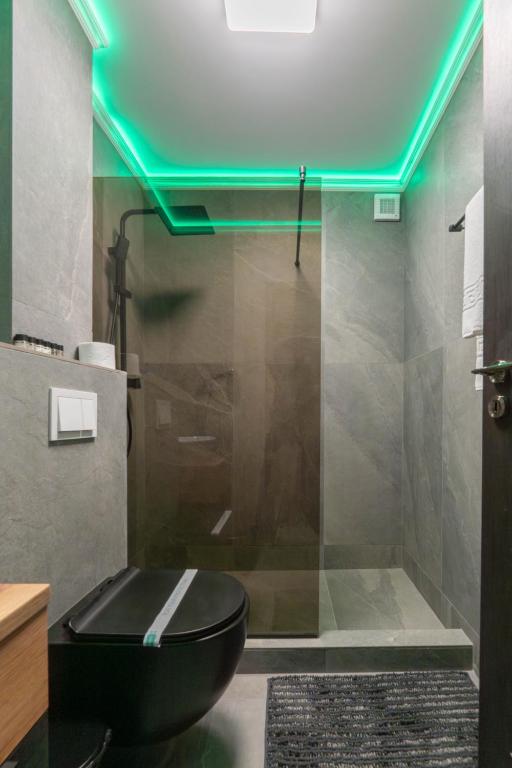 Koupelna v ubytování Fit Residence