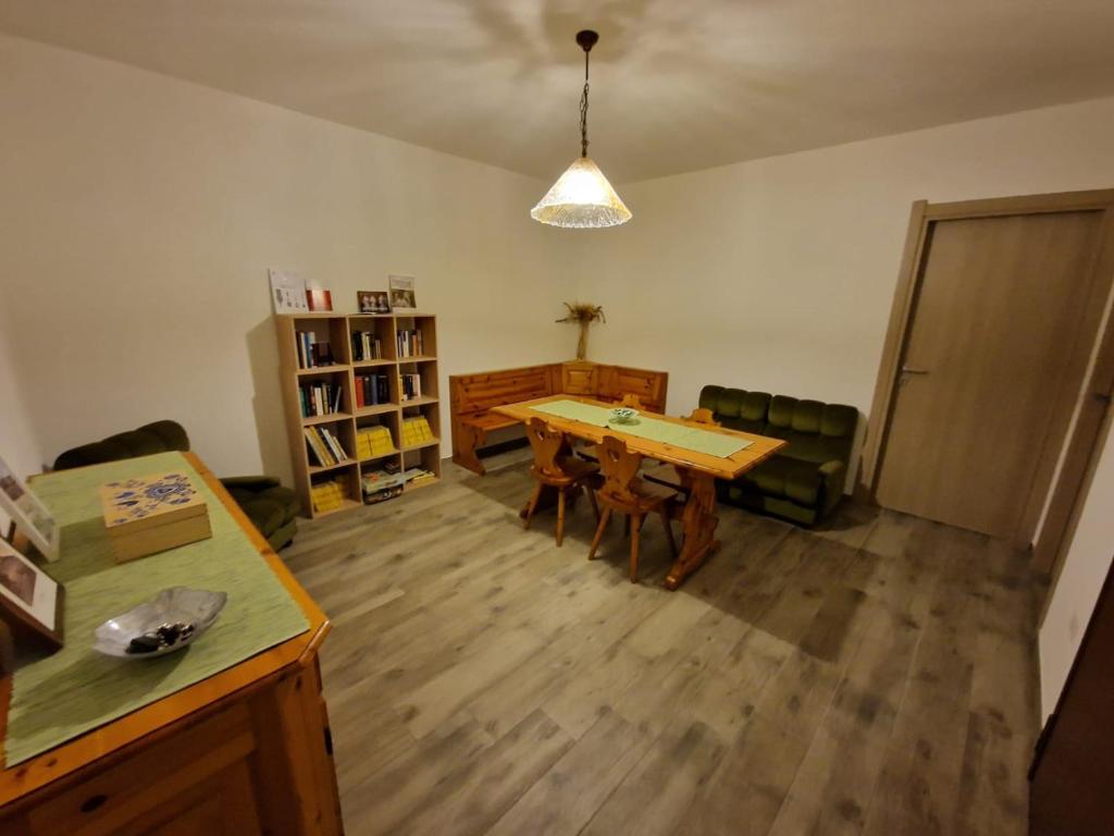 Knihovna v bed and breakfast