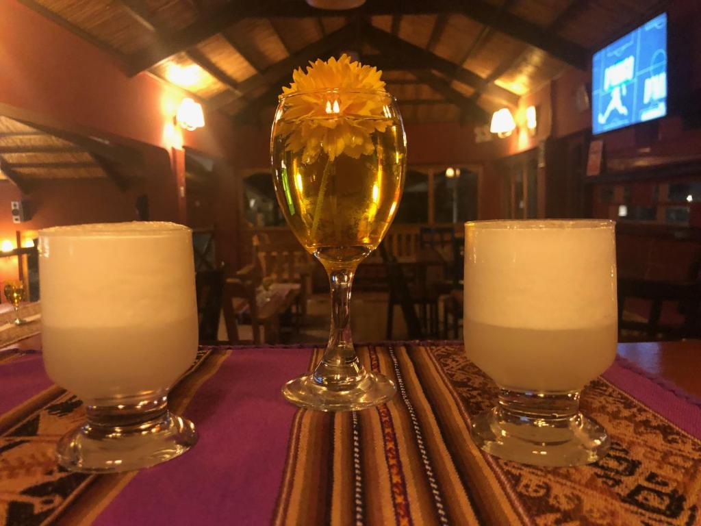 Nápoje v ubytování Hotel Pisonay Pueblo