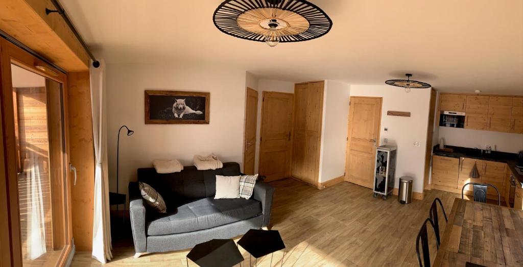 Χώρος καθιστικού στο Appartement cosy, 6 personnes, 2 chambres - SOURCES201