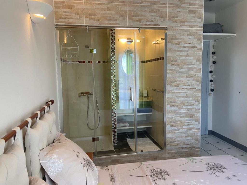 Koupelna v ubytování Happyhome2