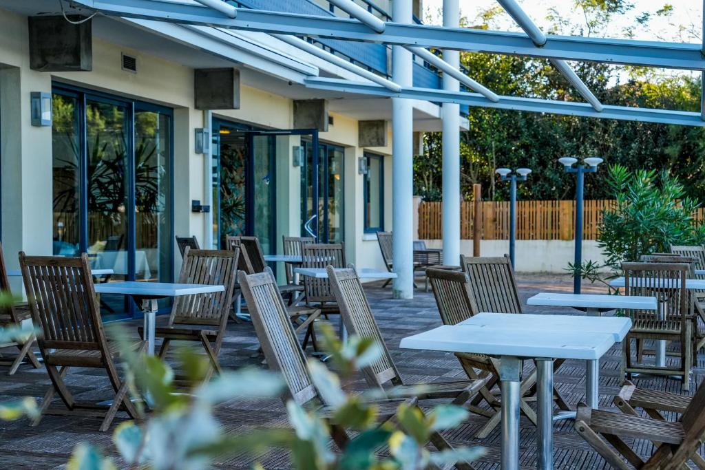 Fotografie z fotogalerie ubytování Hotel Le Pavillon Bleu v destinaci Hossegor