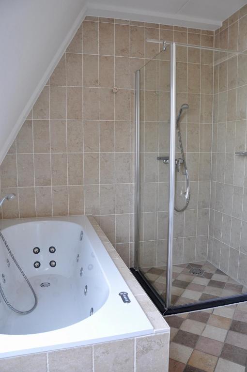 Koupelna v ubytování Duinerei Penthouse B302
