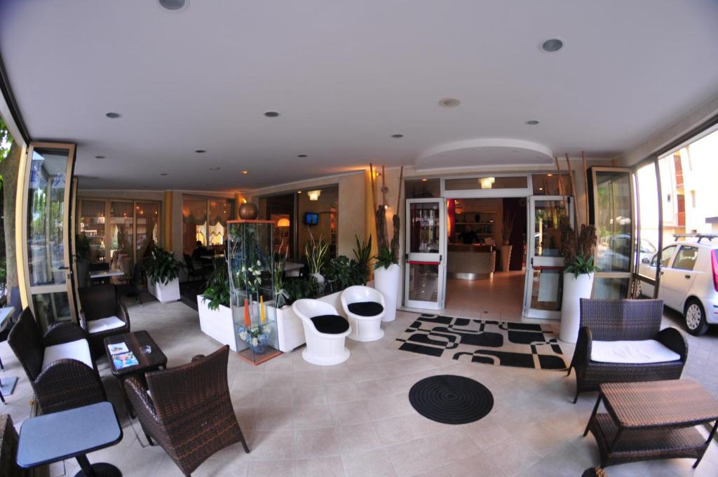 Posezení v ubytování Hotel Antonella