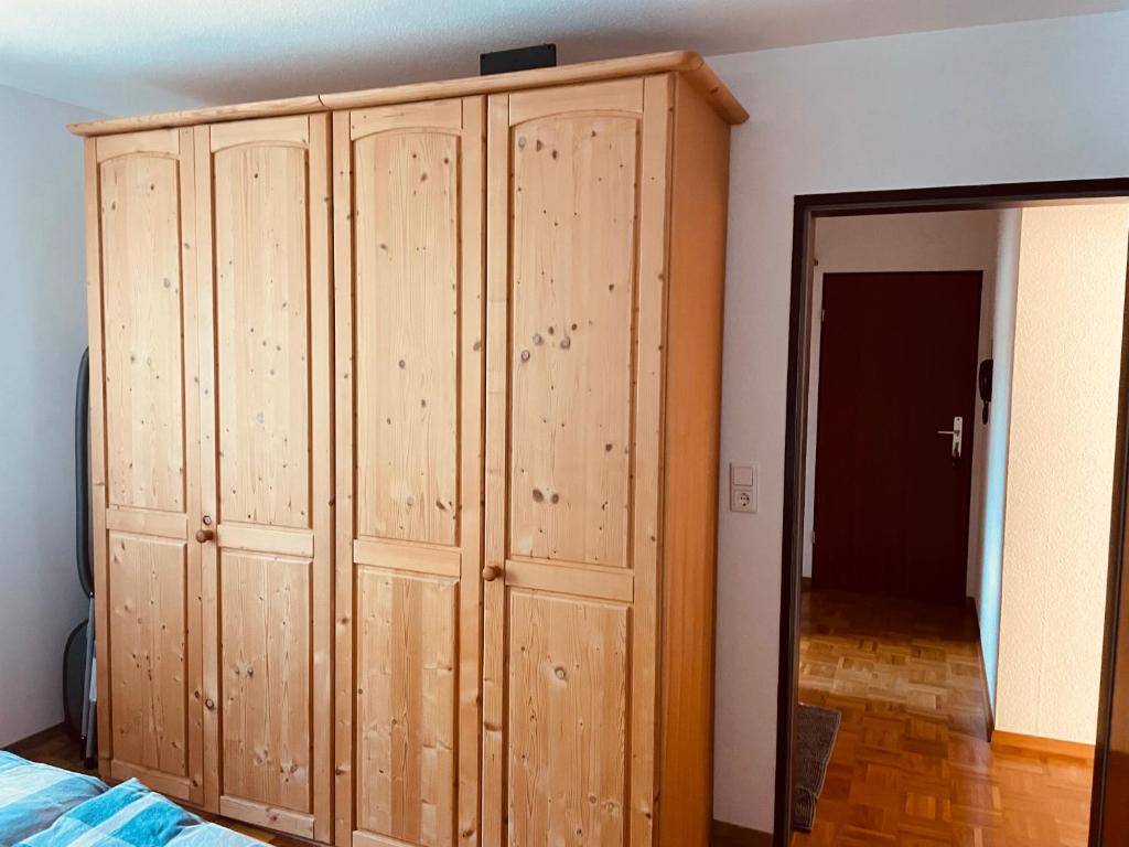 Postel nebo postele na pokoji v ubytování Allgäuer FeWo Stübchen inkl KÖNIGSCARD