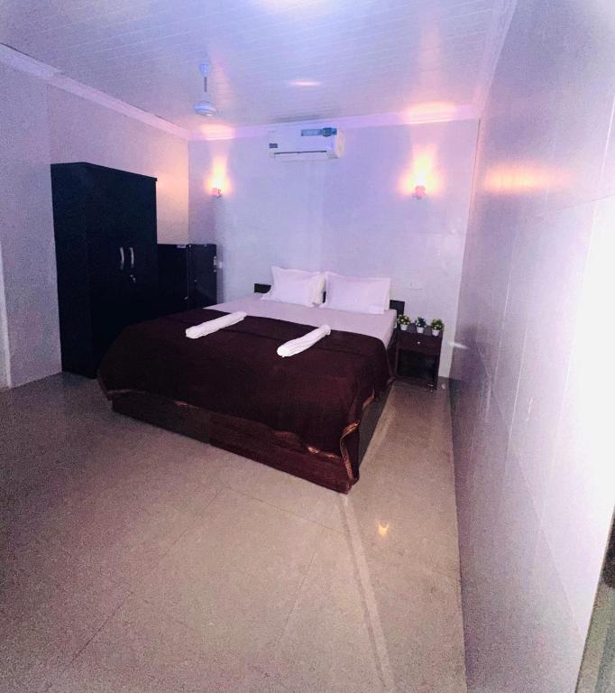 Postel nebo postele na pokoji v ubytování Blue Mirage Palolem Goa