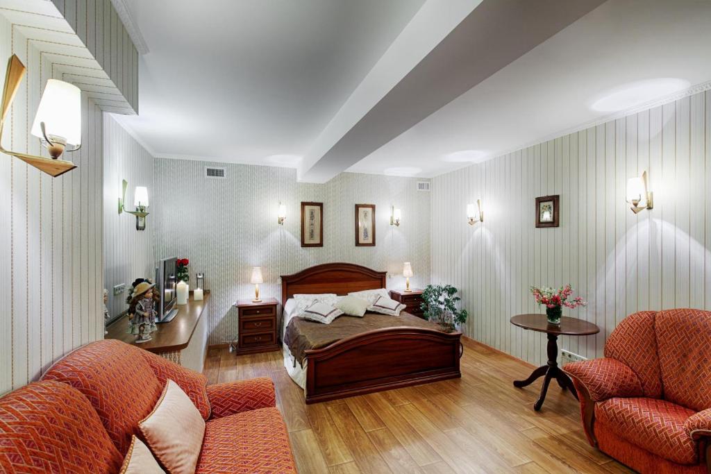 Postel nebo postele na pokoji v ubytování Boutique Apart-Hotel Sherborne