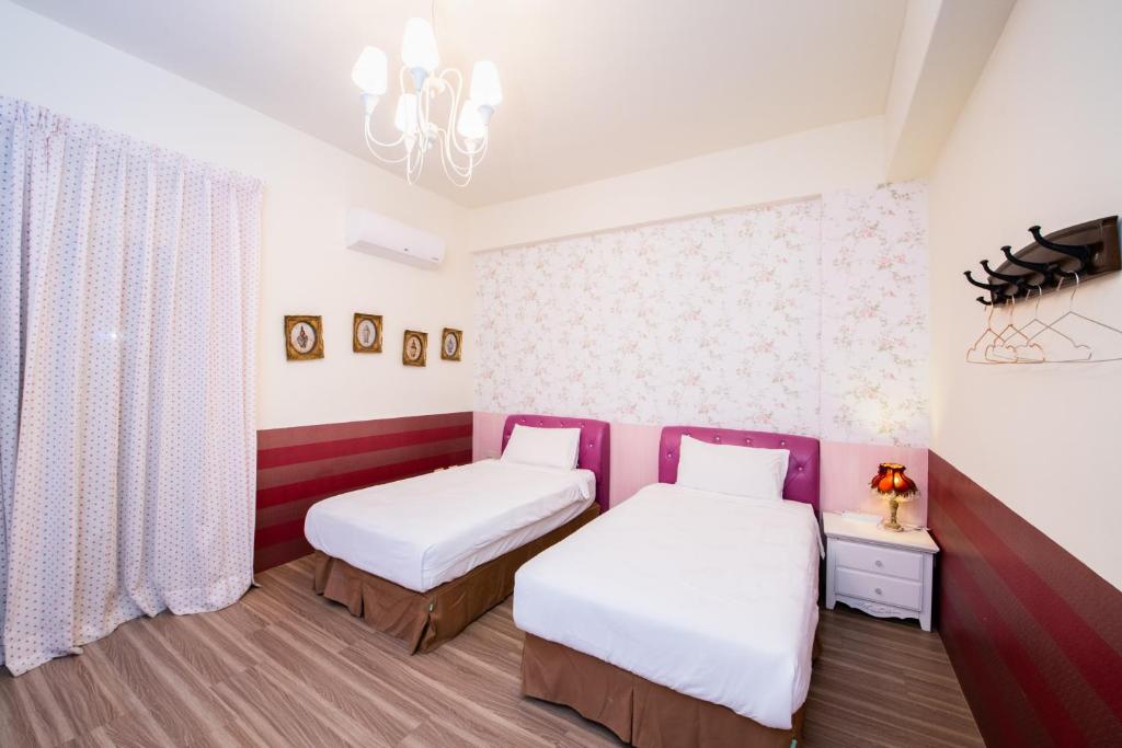 台東民宿托斯卡尼療癒館Toscana Mary 親子寵物友善可包棟卡拉OK自動麻將 - Family Suite With Balcony