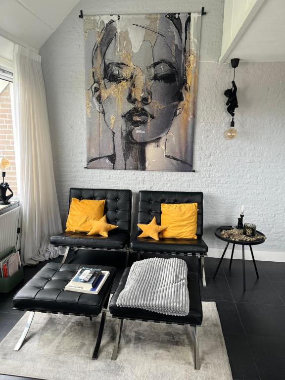 Posezení v ubytování Appartement 228 Bruinisse