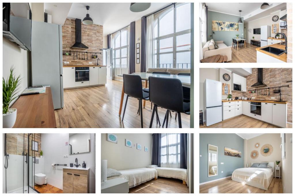 Kuchyňa alebo kuchynka v ubytovaní Feria Apartments