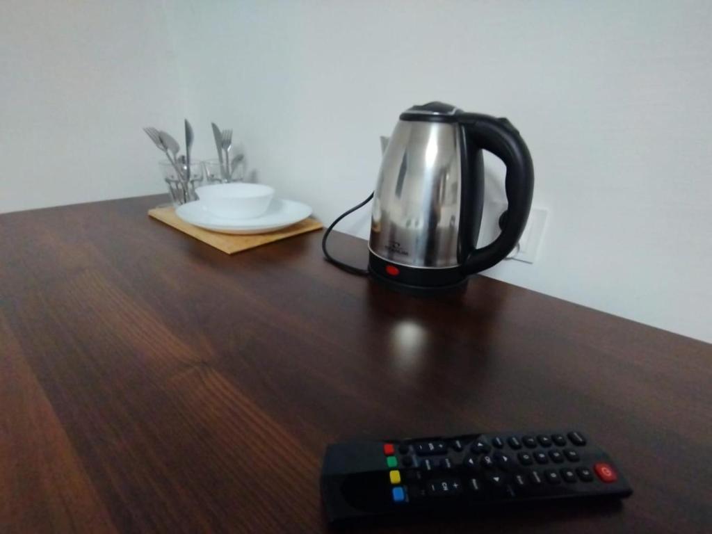 Příslušenství pro přípravu čaje a kávy v ubytování Mia Mia House