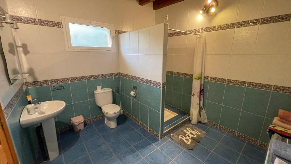 Koupelna v ubytování Villa Clairol