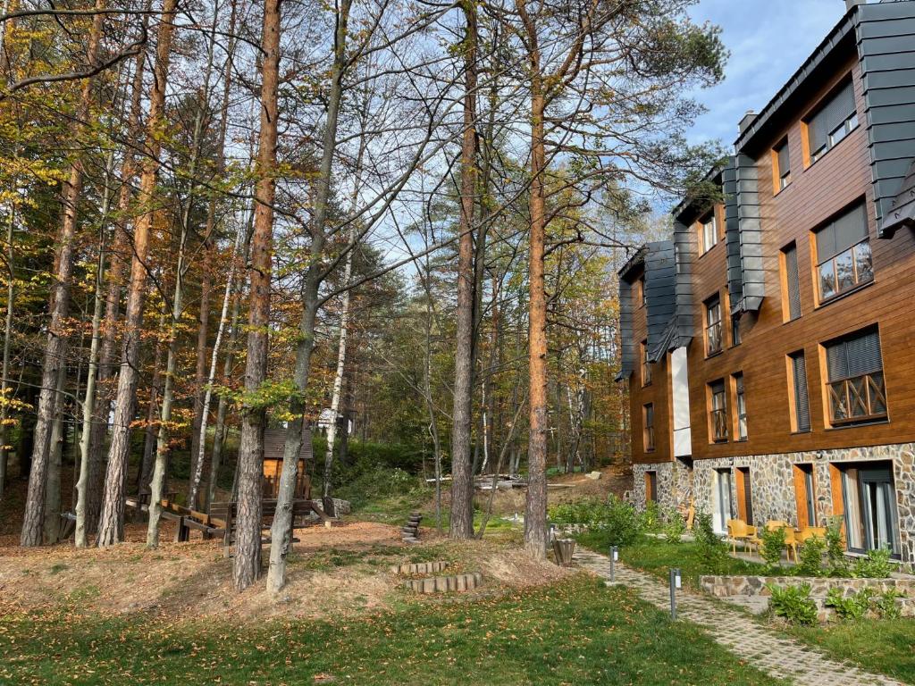 Budova, kde se apartmán nachází