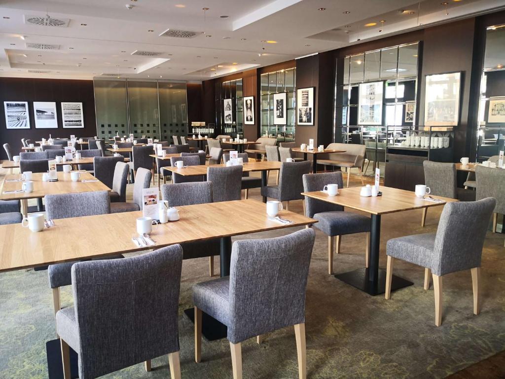 Restaurace v ubytování First Inn Hotel Zwickau