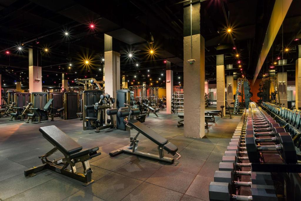 Фитнес-центр и/или тренажеры в Hilton Boston Park Plaza