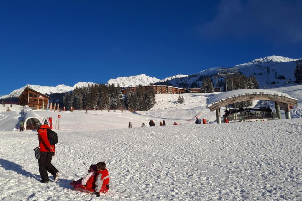 Το Studio in Front De Neige Charvet Arc 1800 τον χειμώνα
