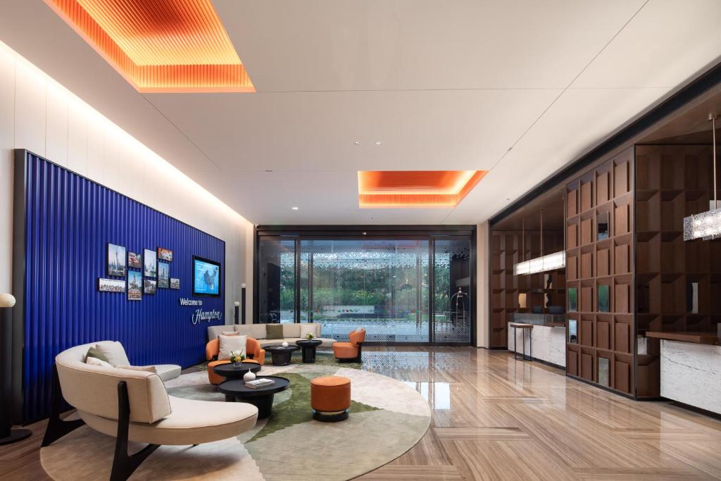 Posezení v ubytování Hampton by Hilton Guangzhou Xintang