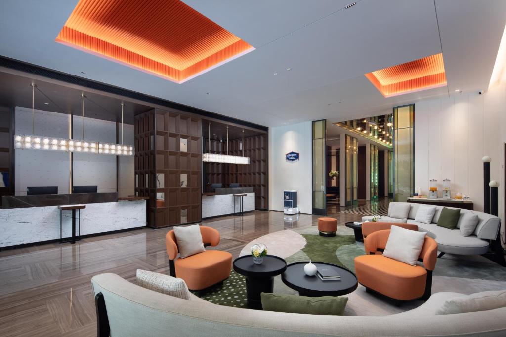 Posezení v ubytování Hampton by Hilton Guangzhou Xintang