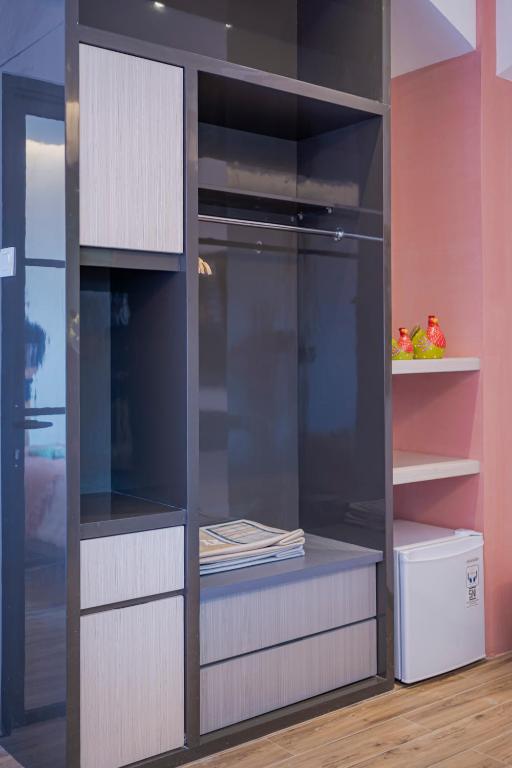 Kuchyň nebo kuchyňský kout v ubytování Stay.vie Hotel
