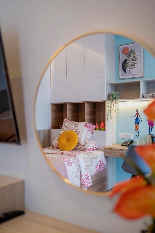 Postel nebo postele na pokoji v ubytování Stay.vie Hotel