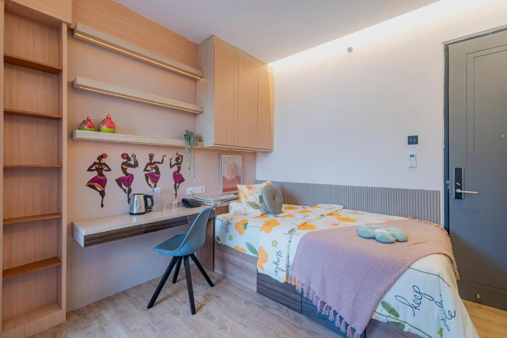 Postel nebo postele na pokoji v ubytování Stay.vie Hotel