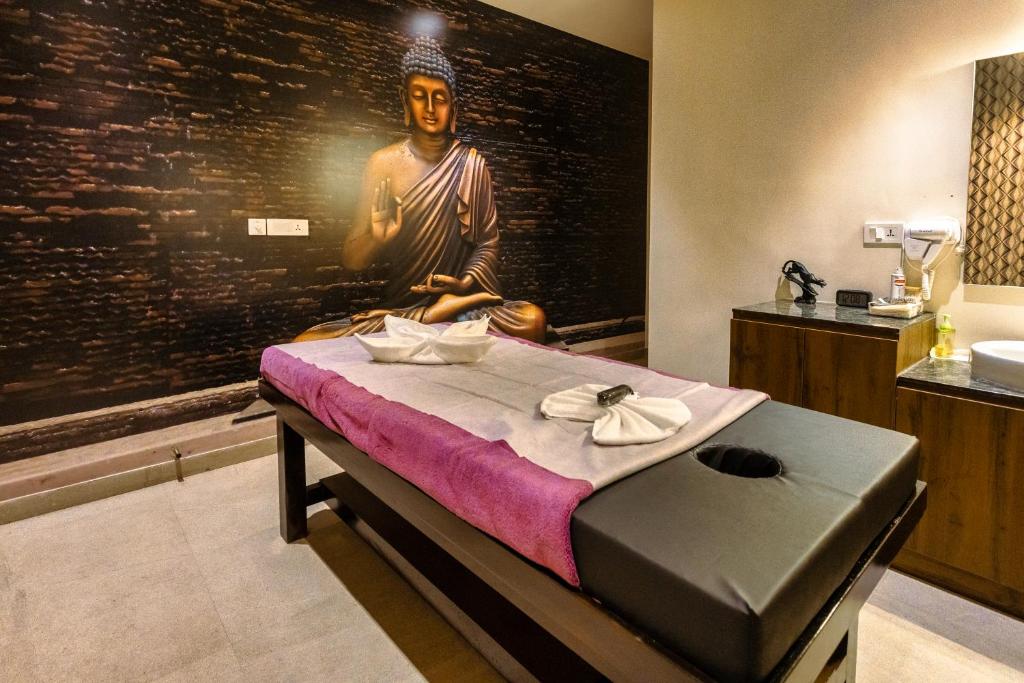 Lázně a/nebo wellness v ubytování Amika Hotel,Madurai - Near Airport