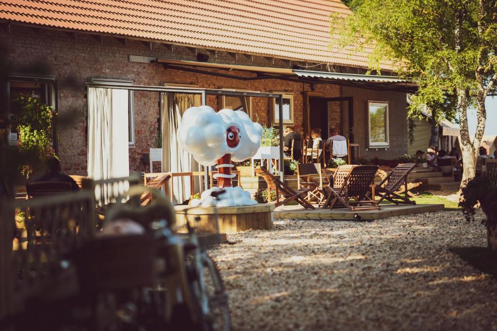 Zahrada ubytování Mia Glamping
