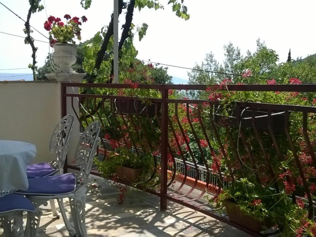 Balkón nebo terasa v ubytování Apartments and Rooms Deskovic