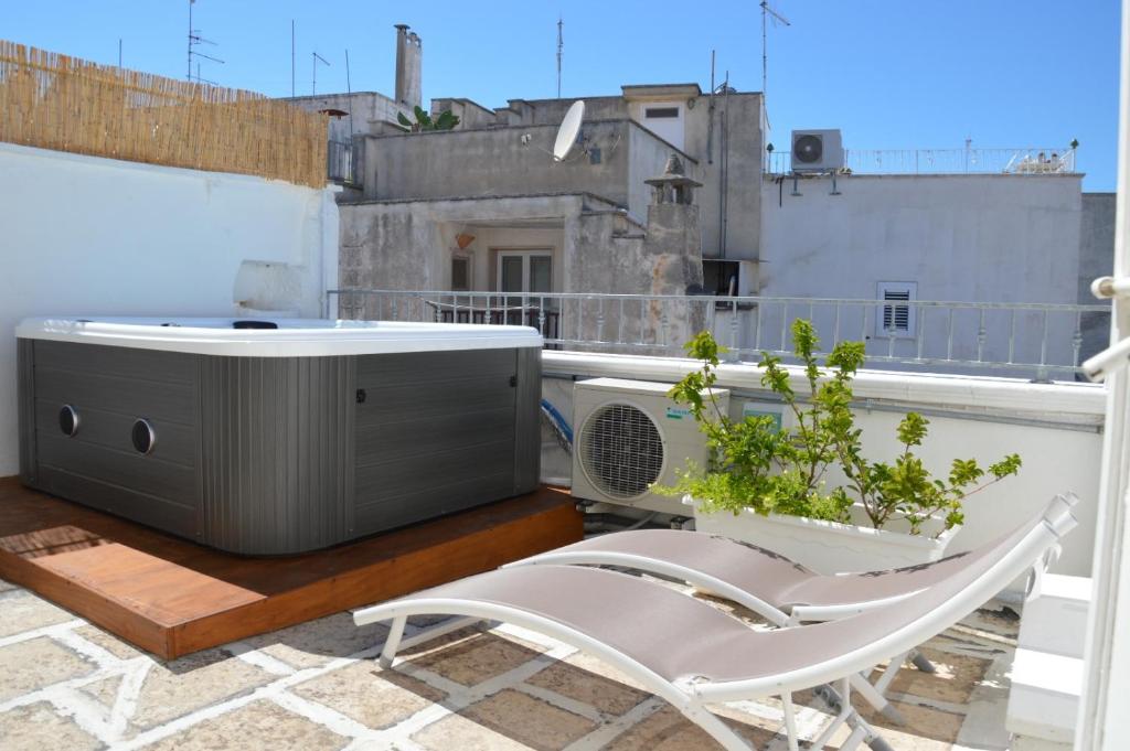 Balkón nebo terasa v ubytování 21mq Suite Homes Ostuni