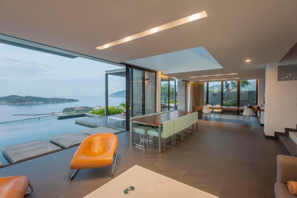 villa Nha Trang dọn phòng
