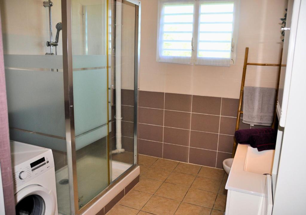 Koupelna v ubytování Rêve d'Antan - Douceur exotique