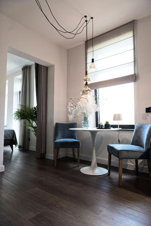 Posezení v ubytování Hof van In & Wellness