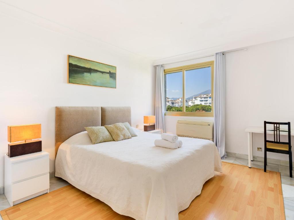 Cama o camas de una habitación en Sky Villa