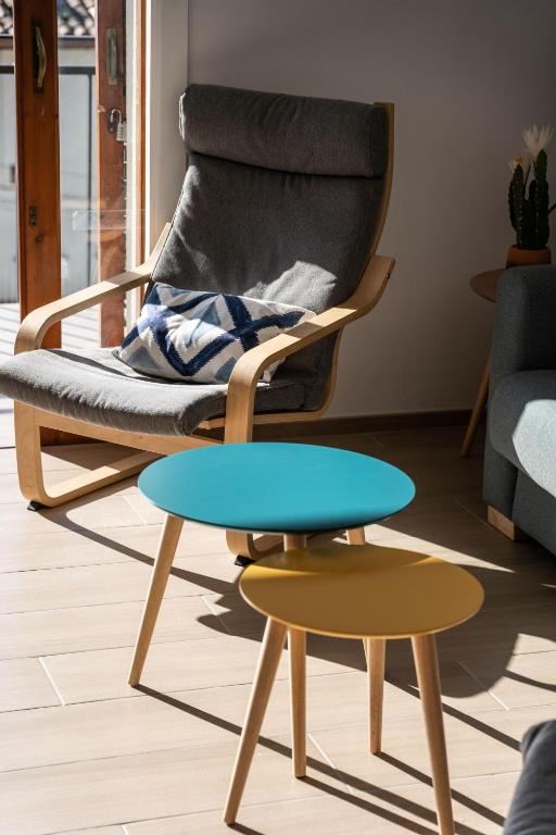 Posezení v ubytování Blau d'Aro - Encanto y Relax en Platja d'Aro - Vistas al Mar y Parking privado