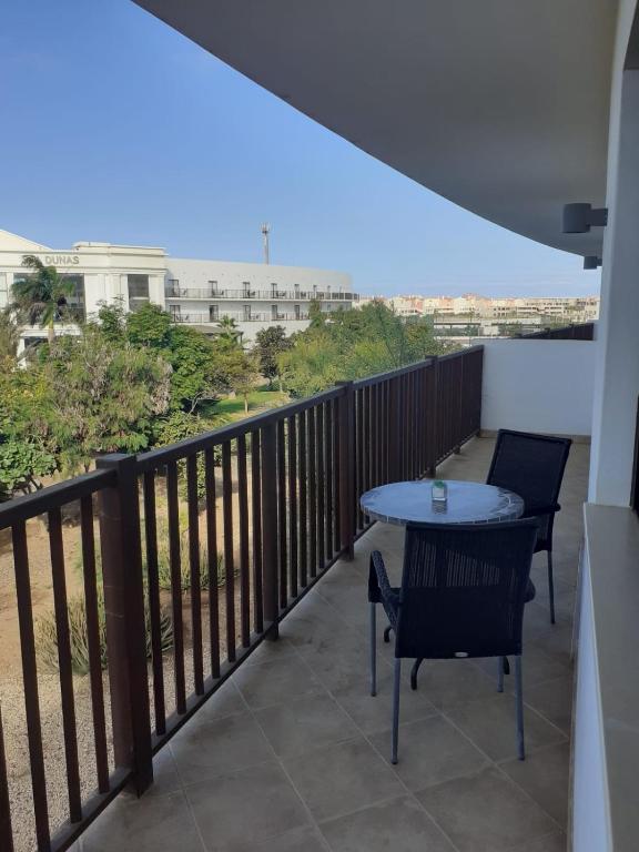 Balkón nebo terasa v ubytování BCV - Private 1 Bedroomed Apartment Dunas Resort 3044 and 3077
